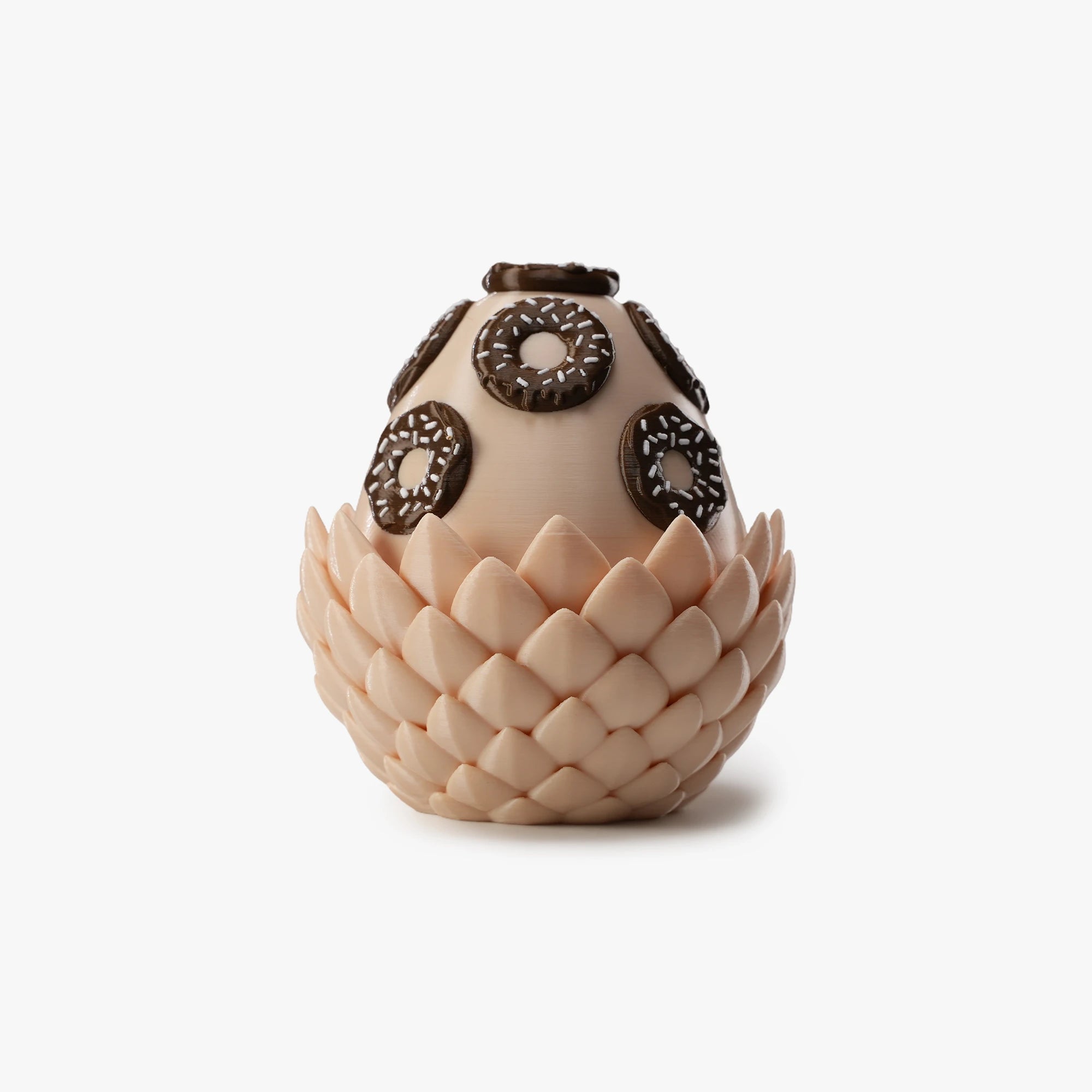 Closed Donut Dragon Egg showing sprinkles
